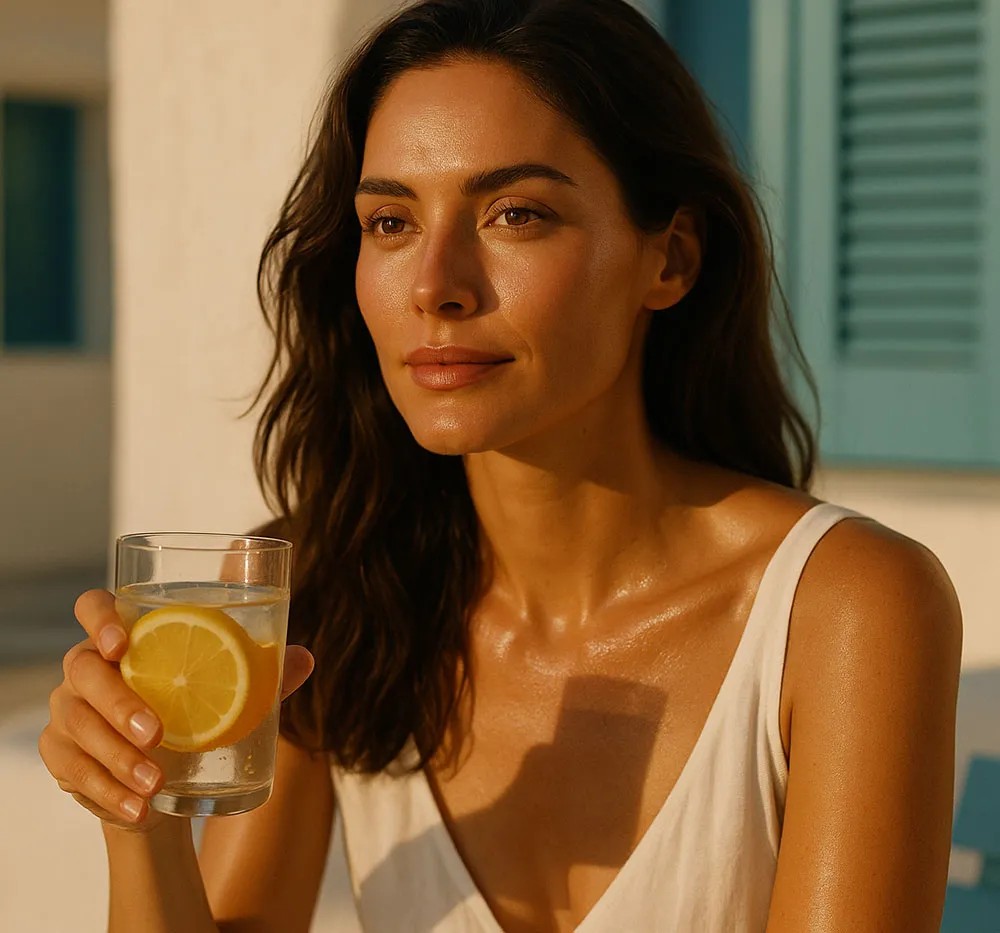 Women with glowing skin after getting peptide treatment from Mykonos Medspa In Sherman Oaks